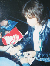 Load image into Gallery viewer, Aerosmith Signed Steven Tyler Photo Graphics Guitar ACOA
