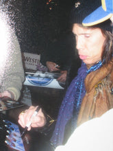 Load image into Gallery viewer, Aerosmith Signed Steven Tyler Photo Graphics Guitar ACOA
