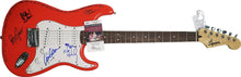 Load image into Gallery viewer, Heart Autographed Fender Guitar w Crazy On You Lyrics Exact Proof JSA
