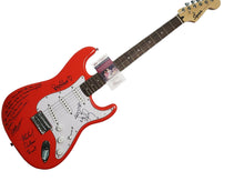 Load image into Gallery viewer, Heart Autographed Fender Guitar w Barracuda Lyrics Exact Proof
