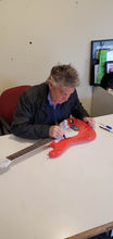 Load image into Gallery viewer, Heart Autographed Fender Guitar w Barracuda Lyrics Exact Proof JSA
