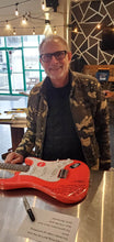 Load image into Gallery viewer, Heart Autographed Fender Guitar w Barracuda Lyrics Exact Proof JSA
