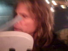 Load image into Gallery viewer, Steven Tyler Signed Autographed 8x10 Live on Stage Silver Pants Photo ACOA
