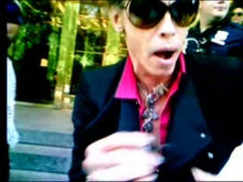 Load image into Gallery viewer, Aerosmith Signed Steven Tyler Photo Graphics Guitar
