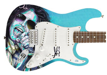 Load image into Gallery viewer, Aerosmith Autographed Steven Tyler Photo Graphics Guitar
