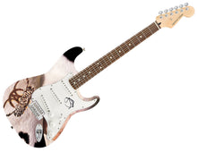 Load image into Gallery viewer, Aerosmith Signed Steven Tyler Photo Graphics Guitar
