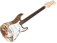 Load image into Gallery viewer, Jessi Alexander Autographed Signed 1/1 Custom Graphics Guitar PSA

