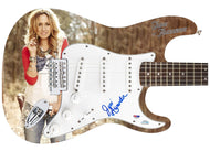 Jessi Alexander Autographed Signed 1/1 Custom Graphics Guitar
