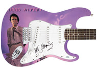 Herb Alpert Autographed Signed 1/1 Custom Graphics Photo Guitar