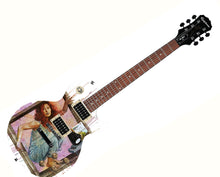Load image into Gallery viewer, Tori Amos Autographed Gibson Epiphone Les Paul Graphics Guitar ACOA
