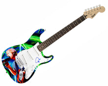Load image into Gallery viewer, Phish Trey Anastasio Autographed Fender Custom 1/1 Graphics Photo Guitar ACOA
