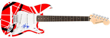 Load image into Gallery viewer, Van Halen Michael Anthony Signed 1/1 Custom Graphics Photo Guitar PSA
