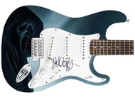 David Arquette Autographed Scream 1/1 Custom Graphics Photo Guitar