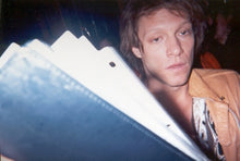 Load image into Gallery viewer, Jon Bon Jovi Autographed Stunningly Handsome Graphics Photo Guitar ACOA
