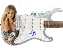 Load image into Gallery viewer, Kelsea Bellerini Autographed 1/1 Custom Graphics Photo Guitar
