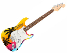 Load image into Gallery viewer, The Beach Boys Christian Love Autographed Custom Graphics Photo Guitar
