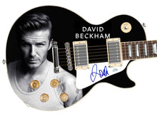 Load image into Gallery viewer, David Beckham Autographed Custom Graphics 1/1 Photo Guitar
