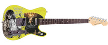 Load image into Gallery viewer, Jon Bon Jovi Signed I'll Be There For You Graphics Guitar ACOA
