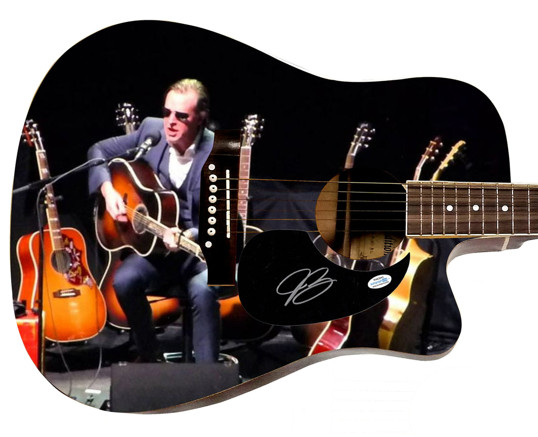 Joe Bonamassa Autographed Custom Graphics 1/1 Acoustic Guitar