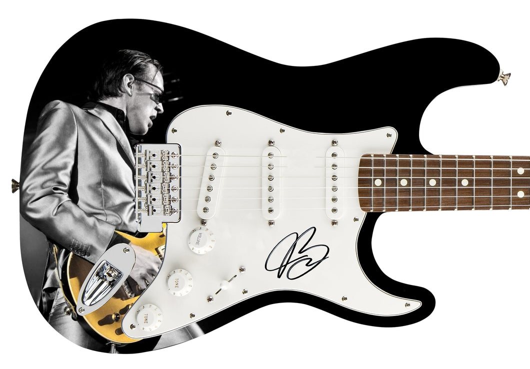Joe Bonamassa Autographed Signed 1/1 Custom Graphics Photo Guitar