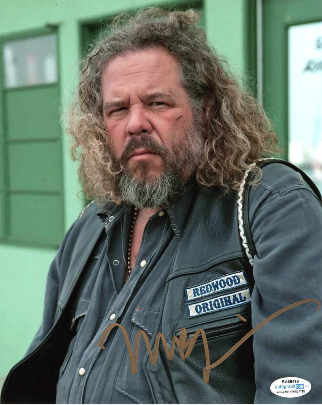 SONS OF ANARCHY Mark Boone Junior Autograph 8x10 Photo