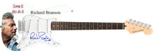 Load image into Gallery viewer, Richard Branson Autographed Signed 1/1 Custom Graphics Photo Guitar
