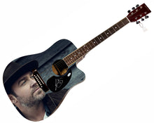 Load image into Gallery viewer, Lee Brice Hey World Album Lp CD Autographed Graphics 1/1 Acoustic Guitar ACOA
