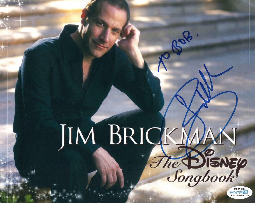 Jim Brickman Autographed Signed 8x10 Photo