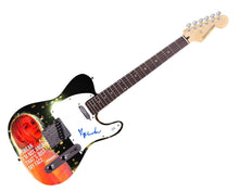 Load image into Gallery viewer, Phoebe Bridgers Signed That's Just My Face Graphics Guitar ACOA
