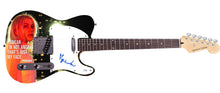 Load image into Gallery viewer, Phoebe Bridgers Signed That's Just My Face Graphics Guitar ACOA
