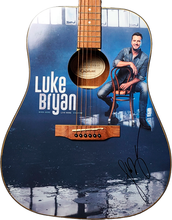 Load image into Gallery viewer, Luke Bryan Autographed Official Epiphone DR-100 NA Acoustic Graphics Guitar
