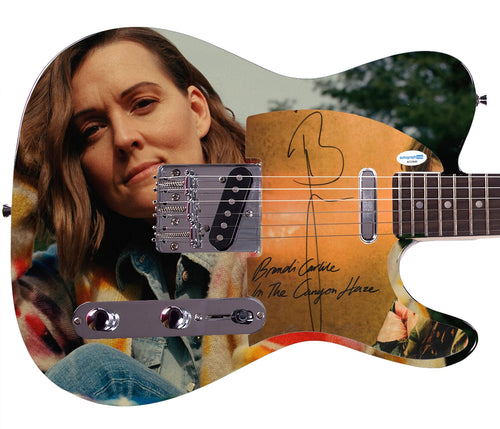 Belinda Carlisle The Go-Gos Autographed Custom Graphics Guitar