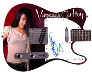 Vanessa Carlton Autographed Signed Photo Graphics Guitar