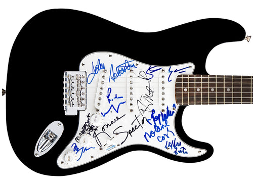 Rolling Stones Legends Tribute Multi Signed Guitar