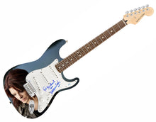 Load image into Gallery viewer, Rosanne Cash To Michael Autographed Signed 1/1 Custom Graphics Photo Guitar ACOA
