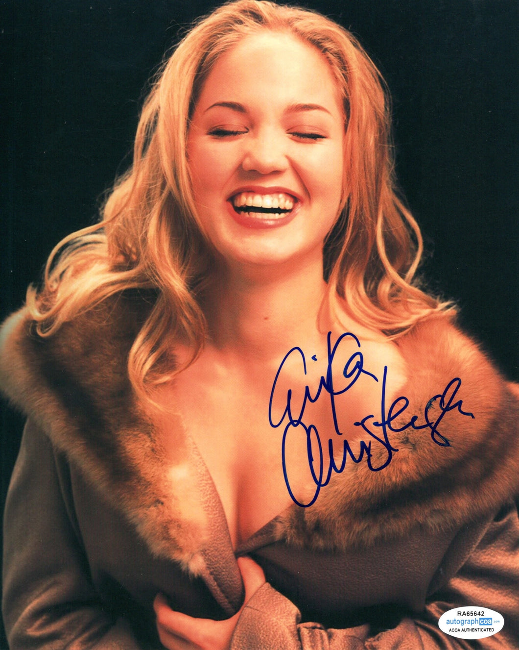 Erika Christensen Autographed Signed 8x10 Photo Fur