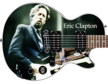 Load image into Gallery viewer, Eric Clapton Signed 1/1 Custom Graphics Epiphone Les Paul Guitar
