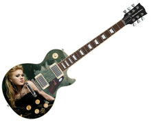 Load image into Gallery viewer, Kelly Clarkson Autographed Signed Custom Photo Graphics Guitar ACOA
