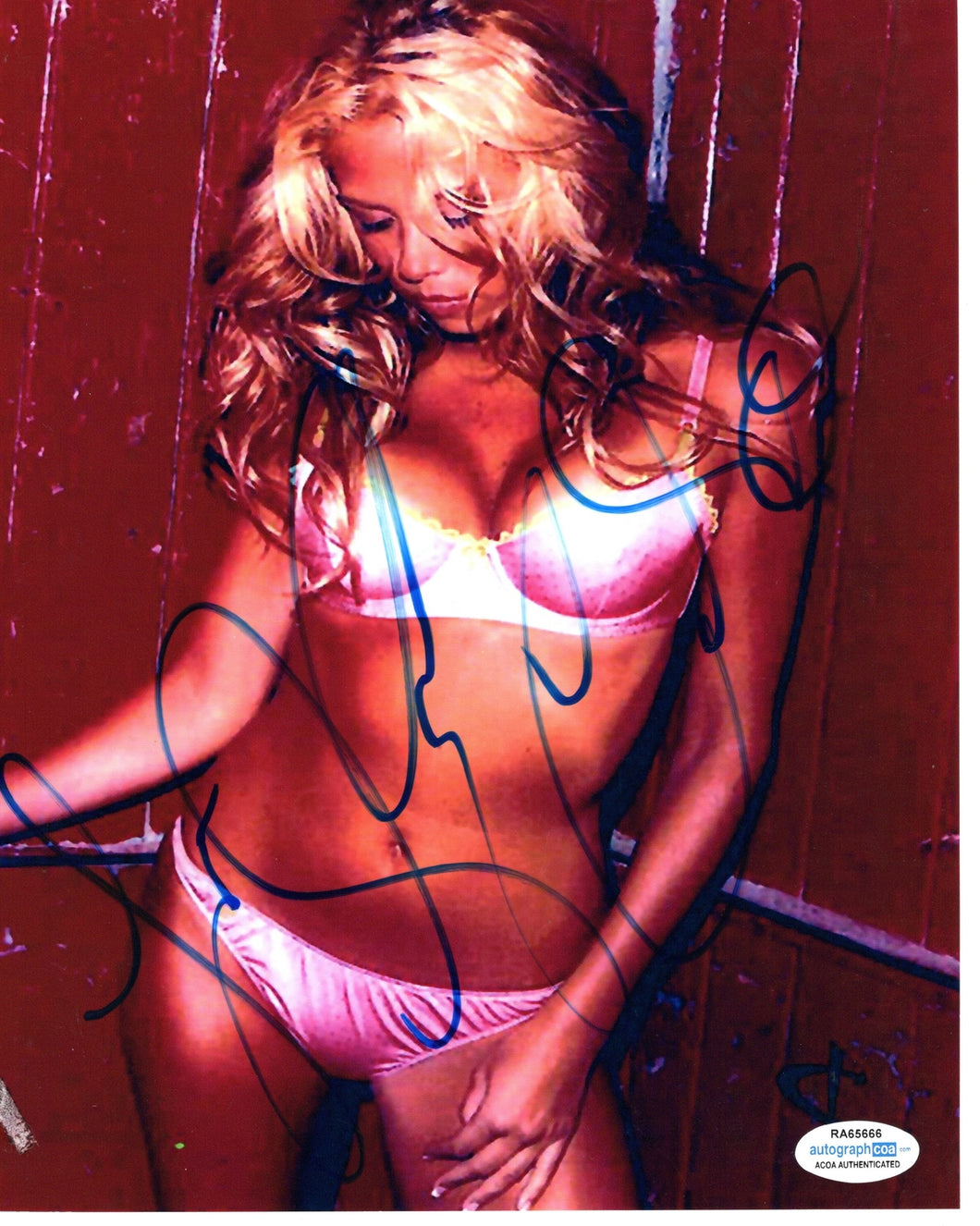 Samantha Cola Autographed Signed 8x10 Photo Hot Sexy