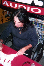 Load image into Gallery viewer, Alice Cooper Autographed Blood Dripping Photo Graphics Fender Guitar

