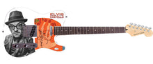 Load image into Gallery viewer, Elvis Costello Signed Custom Graphics Photo Guitar ACOA
