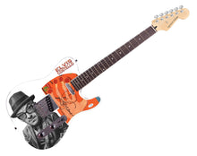 Load image into Gallery viewer, Elvis Costello Signed Custom Graphics Photo Guitar ACOA
