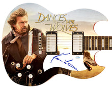 Load image into Gallery viewer, Kevin Costner Autographed Dances With Wolves Photo Graphics Guitar

