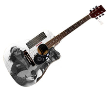 Load image into Gallery viewer, Country Joe McDonald Signed 1:1 Signature Edition Graphics Photo Guitar
