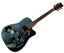 Load image into Gallery viewer, Cowboy Troy Autographed 1:1 Signature Edition Graphics Photo Guitar ACOA PSA
