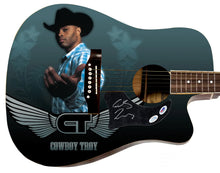 Load image into Gallery viewer, Cowboy Troy Autographed 1:1 Signature Edition Graphics Photo Guitar
