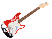 Load image into Gallery viewer, Miley Cyrus Autographed Signed 1/1 Custom Graphics Photo Guitar
