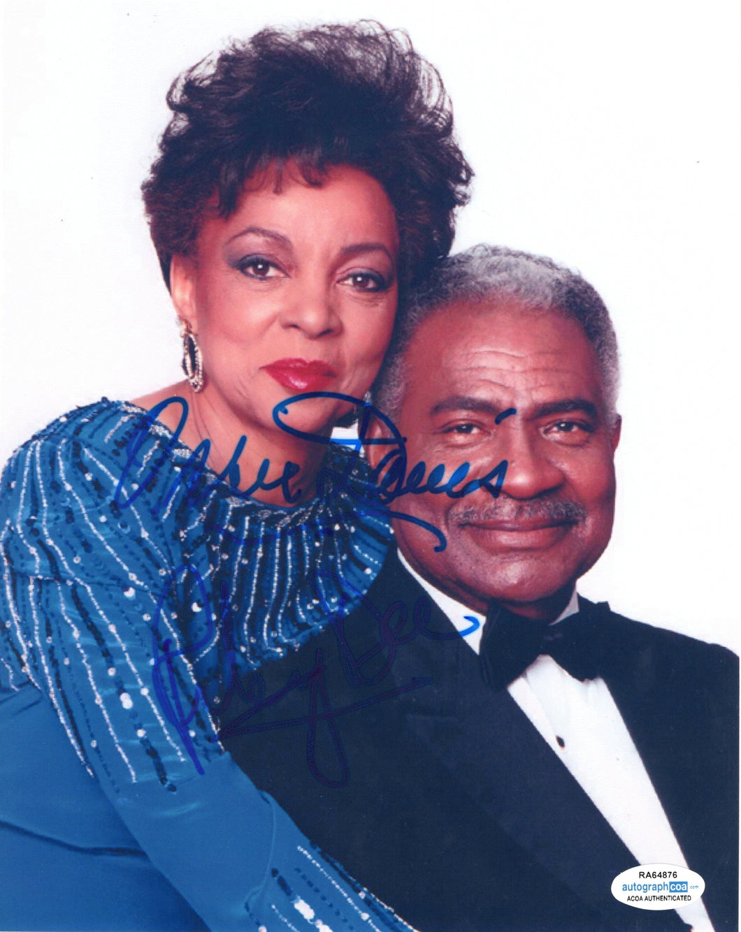 Ruby Dee & Ossie Davis Autographed Signed 8x10 Photo