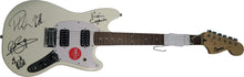 Load image into Gallery viewer, Def Leppard Autographed White Fender Mustang Guitar
