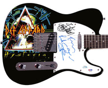 Load image into Gallery viewer, Def Leppard Autographed w Sketch Signed 1/1 Custom Photo Graphics Guitar
